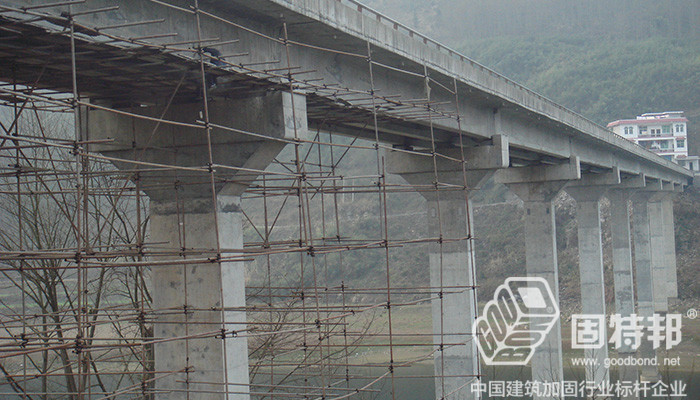 湖南龙山县湾塘大桥桥梁加固工程
